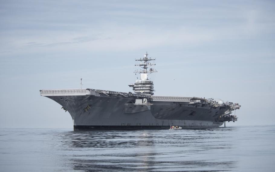 Us Considers Moving 2nd Aircraft Carrier Into Eastern Mediterranean Stars And Stripes 9578